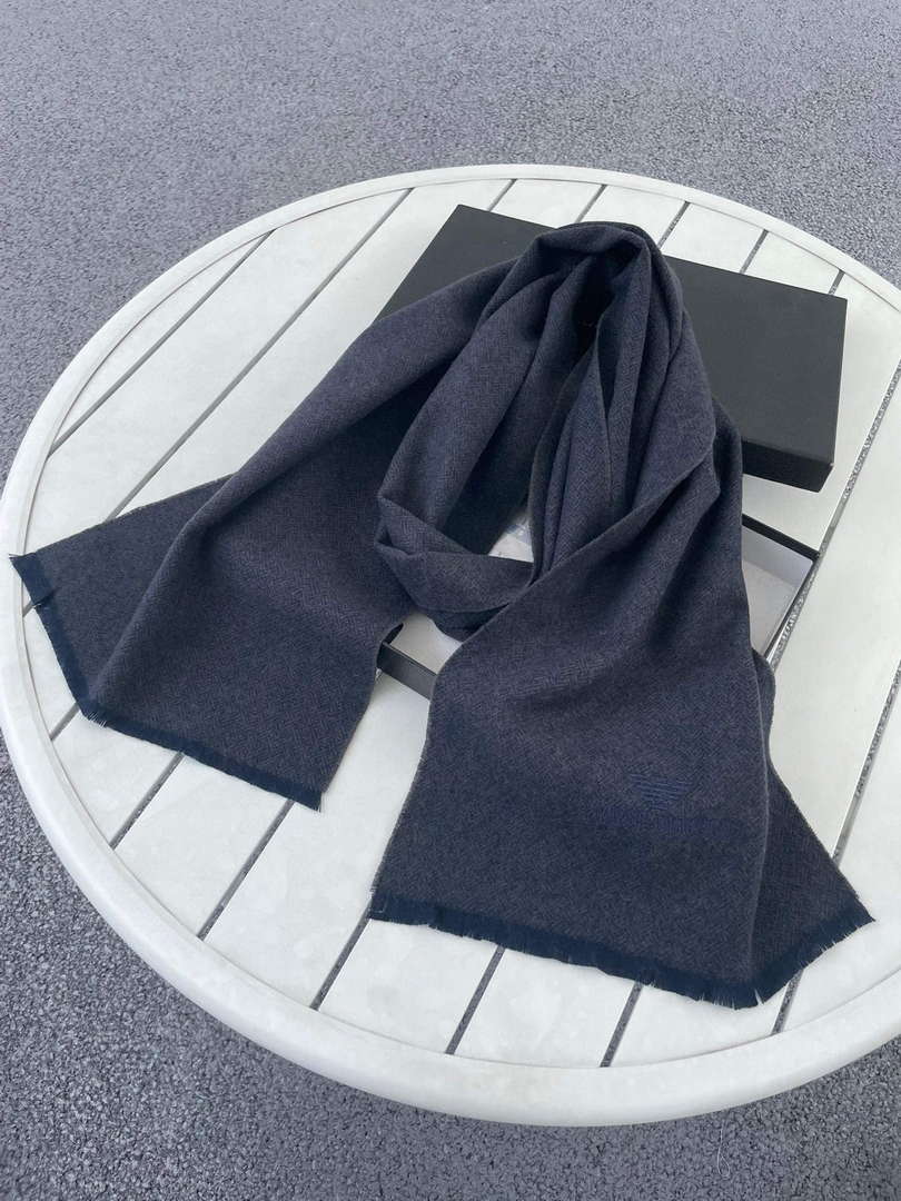 Armani Scarves Cashmere Classic Woven Scarf A99325