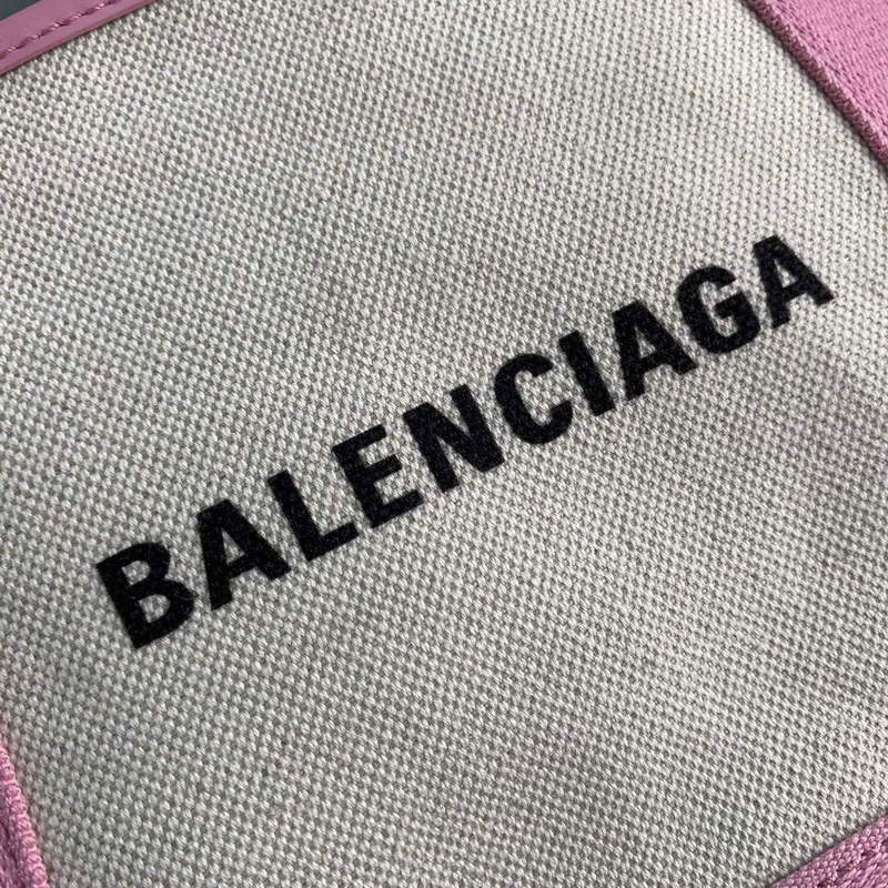 Balenciaga 390346 Women’s Navy Xs Tote Bag Pink Balenciaga 390346 Women’s Navy Xs Tote Bag Pink