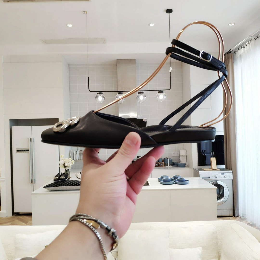 Balenciaga Women’s Shoes BB Sign Sandal B77581 Balenciaga Women’s Shoes Bb Sign Sandal B77581