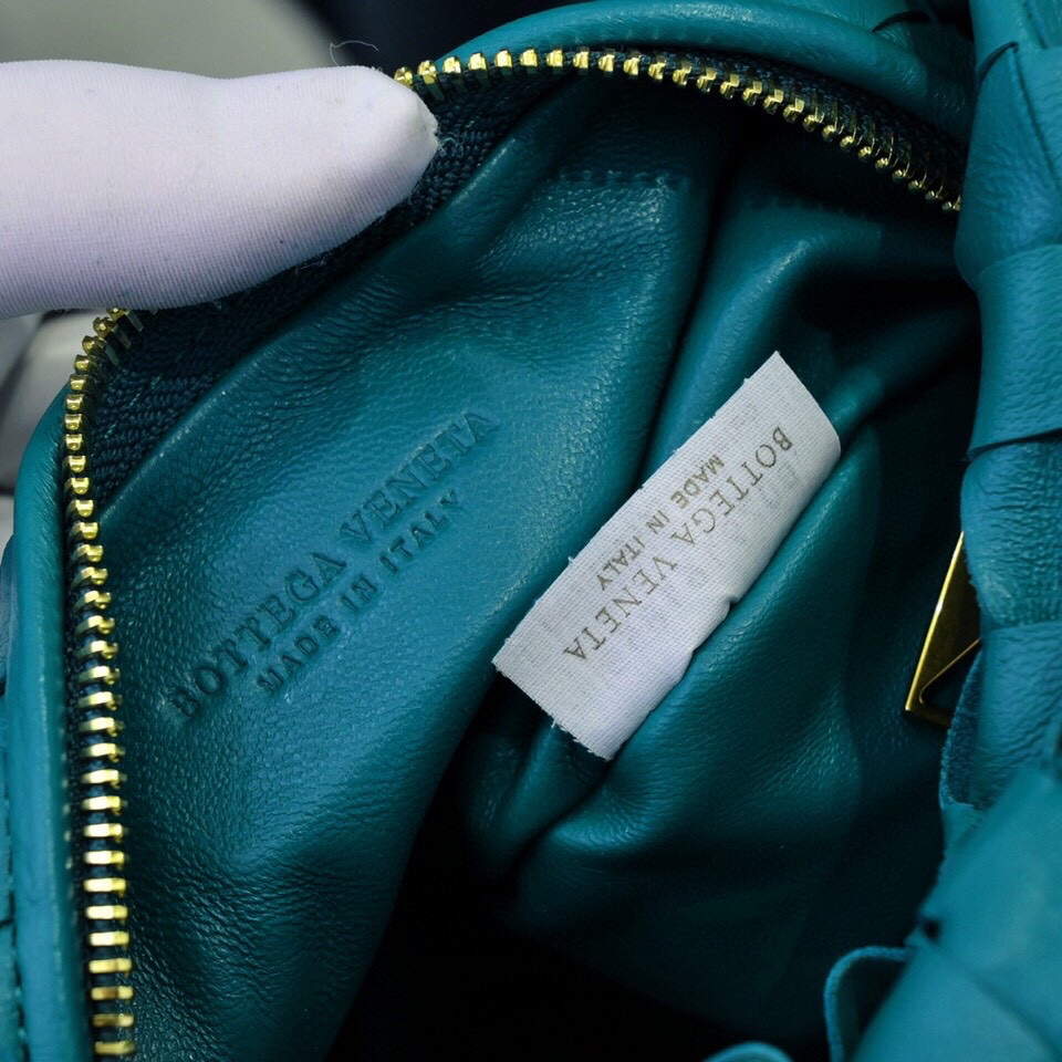 Bottega Veneta BV 651876 mini Jodie Blue Bottega Veneta Bv 651876 Mini Jodie Blue