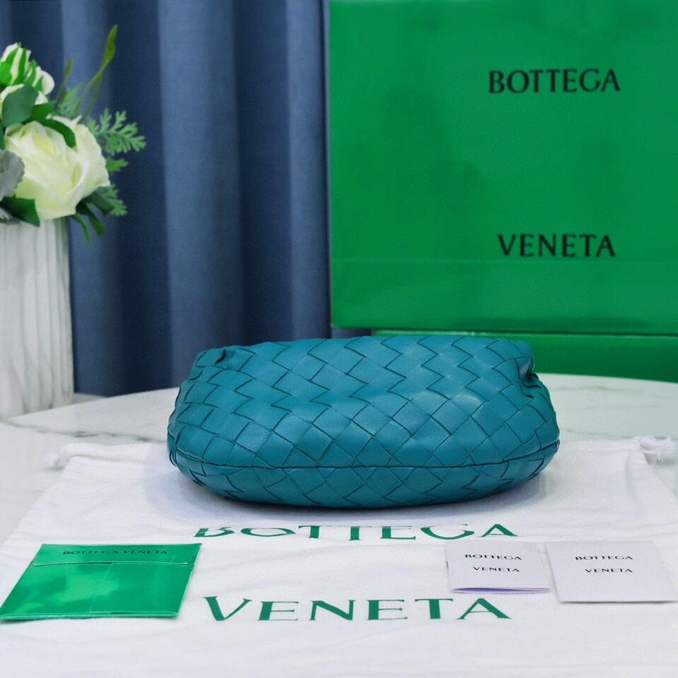 Bottega Veneta BV 651876 mini Jodie Blue Bottega Veneta Bv 651876 Mini Jodie Blue