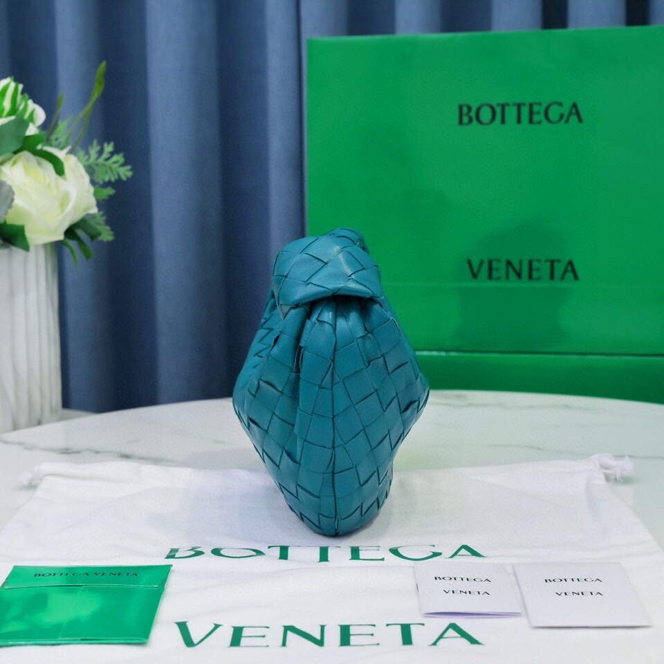 Bottega Veneta BV 651876 mini Jodie Blue Bottega Veneta Bv 651876 Mini Jodie Blue