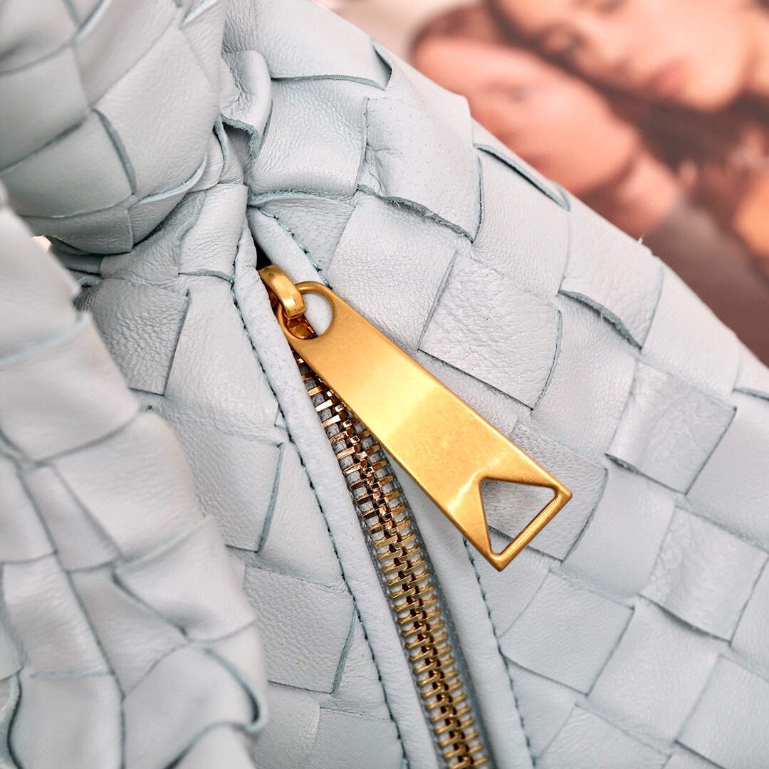 Bottega Veneta BV 651876 mini Jodie Light Blue Bottega Veneta Bv 651876 Mini Jodie Light Blue