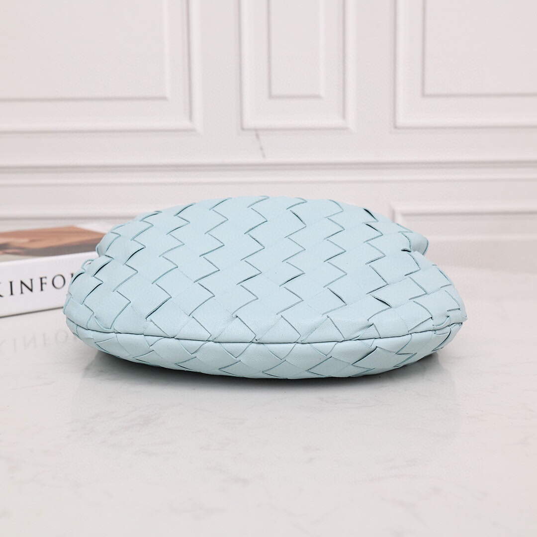 Bottega Veneta BV 651876 mini Jodie Light Blue Bottega Veneta Bv 651876 Mini Jodie Light Blue