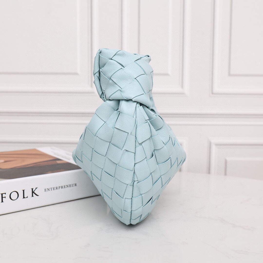 Bottega Veneta BV 651876 mini Jodie Light Blue Bottega Veneta Bv 651876 Mini Jodie Light Blue