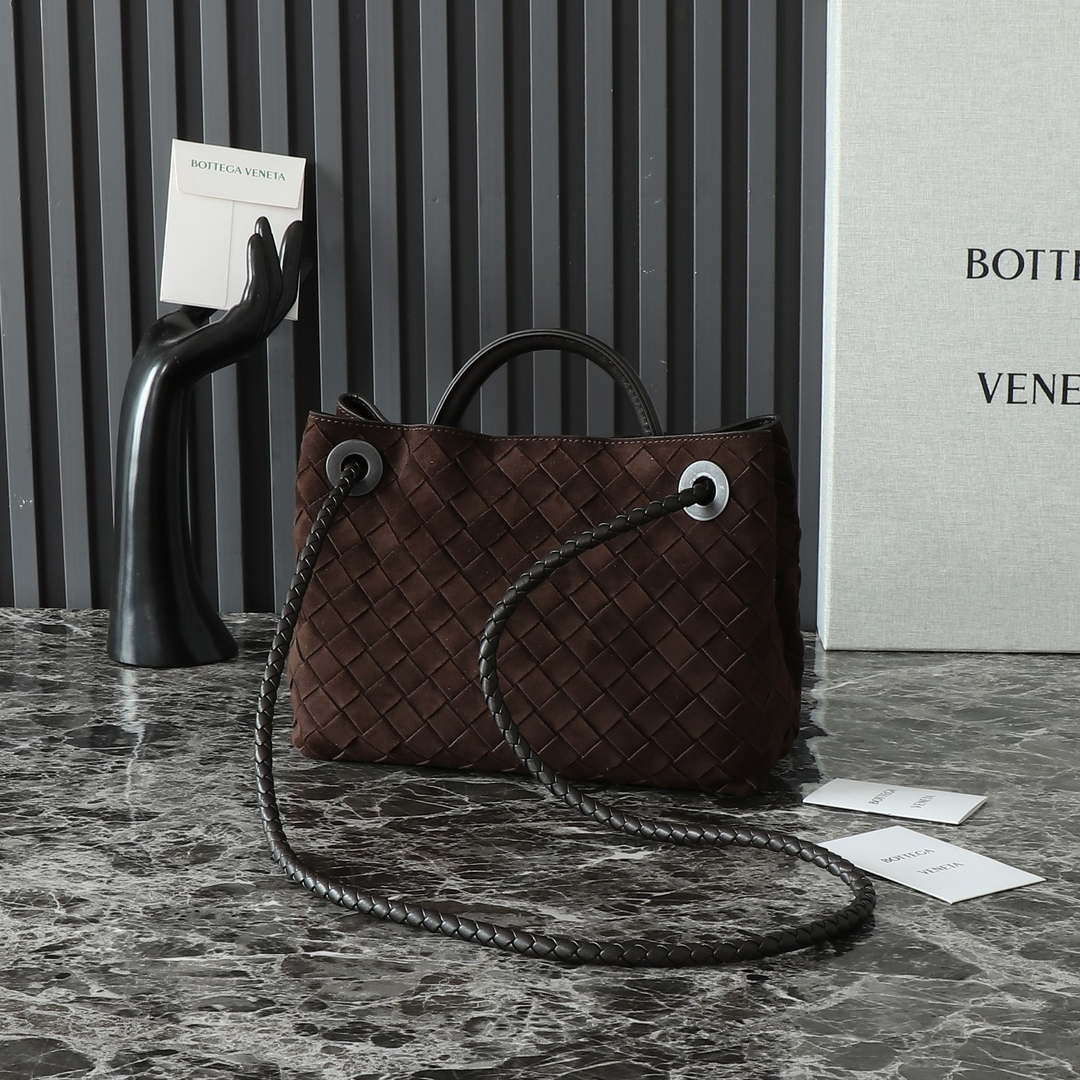 Bottega Veneta BV 743568 Small Andiamo with Suede Bag BV9002 Bottega Veneta Bv 743568 Small Andiamo With Suede Bag Bv9002