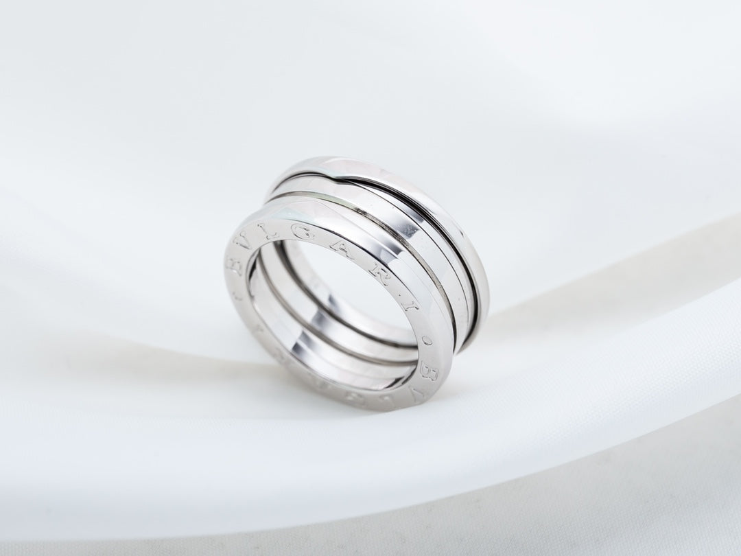 Bulgari B.zero1 four-band ring in White gold B5801243 Bulgari B.zero1 Four Band Ring In White Gold B5801243