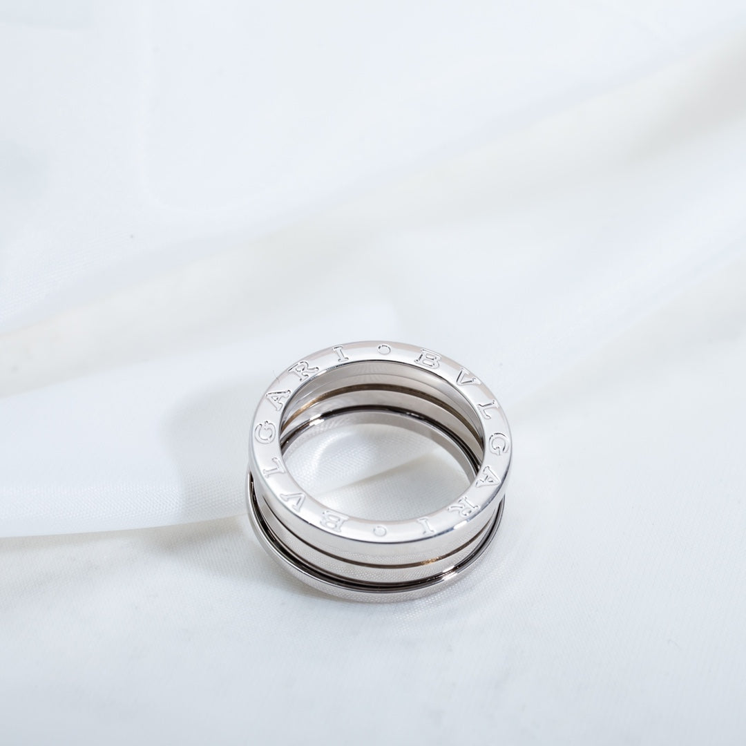 Bulgari B.zero1 four-band ring in White gold B5801243 Bulgari B.zero1 Four Band Ring In White Gold B5801243
