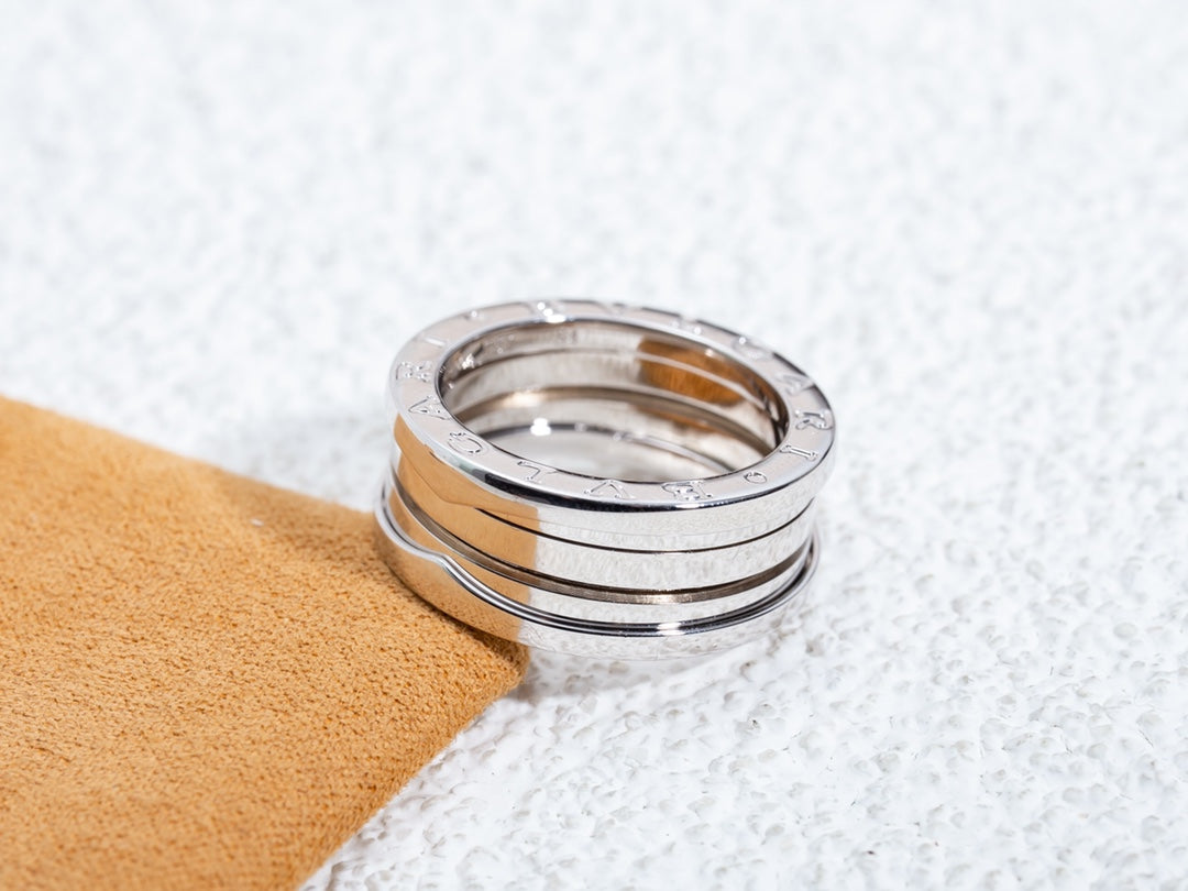 Bulgari B.zero1 four-band ring in White gold B5801243 Bulgari B.zero1 Four Band Ring In White Gold B5801243