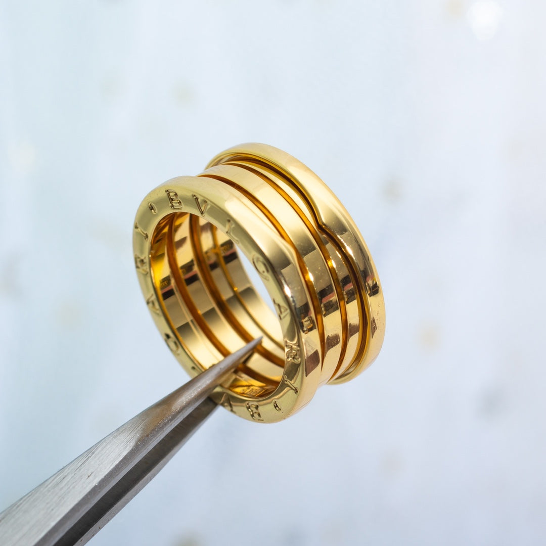 Bulgari B.zero1 four-band ring in yellow gold B5801242 Bulgari B.zero1 Four Band Ring In Yellow Gold B5801242