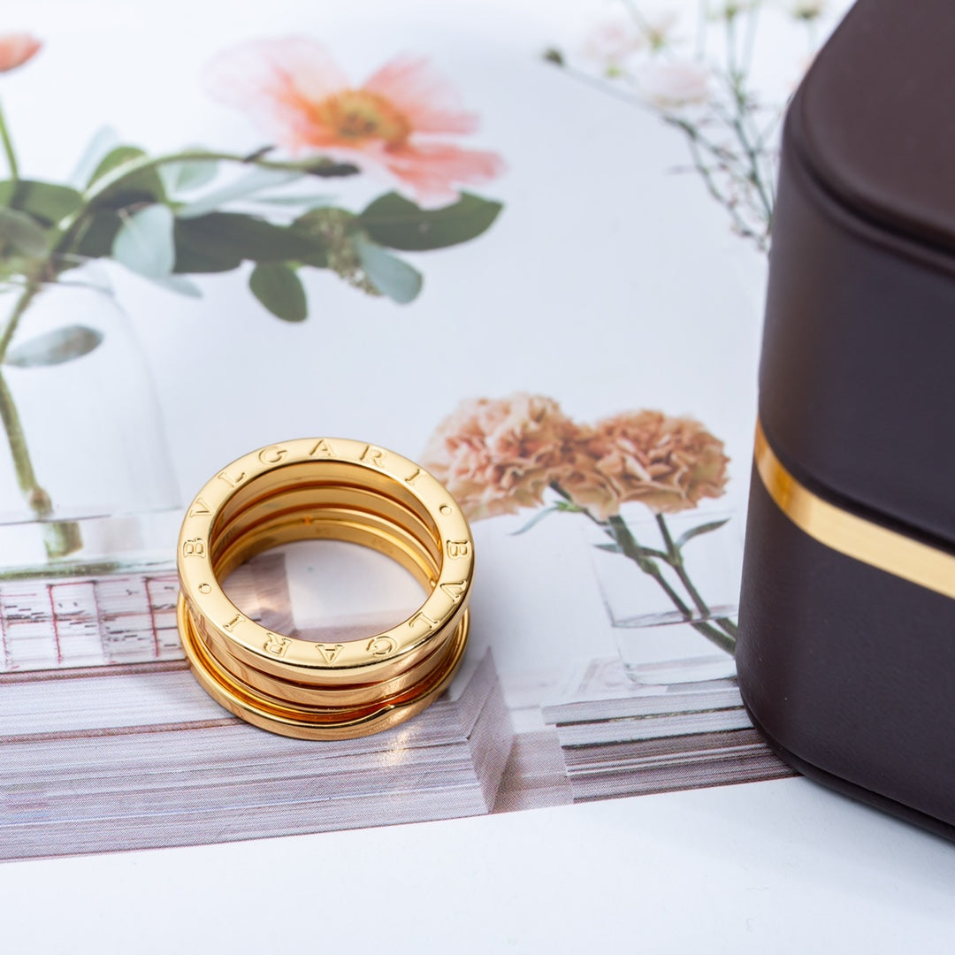 Bulgari B.zero1 four-band ring in yellow gold B5801242 Bulgari B.zero1 Four Band Ring In Yellow Gold B5801242