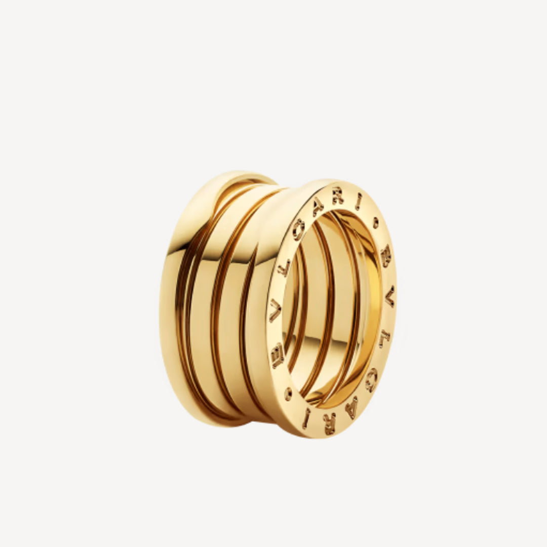 Bulgari B.zero1 four-band ring in yellow gold B5801242 Bulgari B.zero1 Four Band Ring In Yellow Gold B5801242