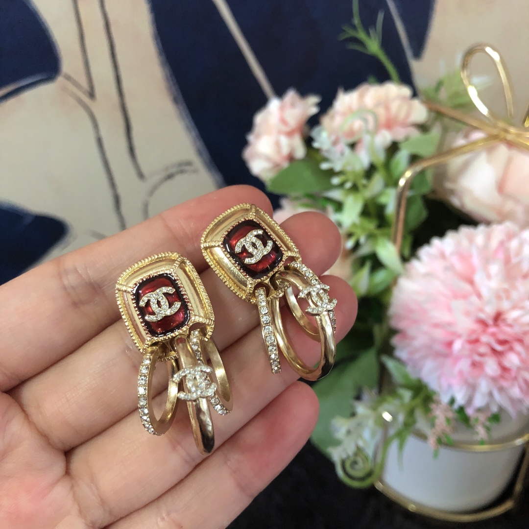 Chanel AB9535 Earring Designer Jewelry CC31693 Chanel Ab9535 Earring Designer Jewelry Cc31693