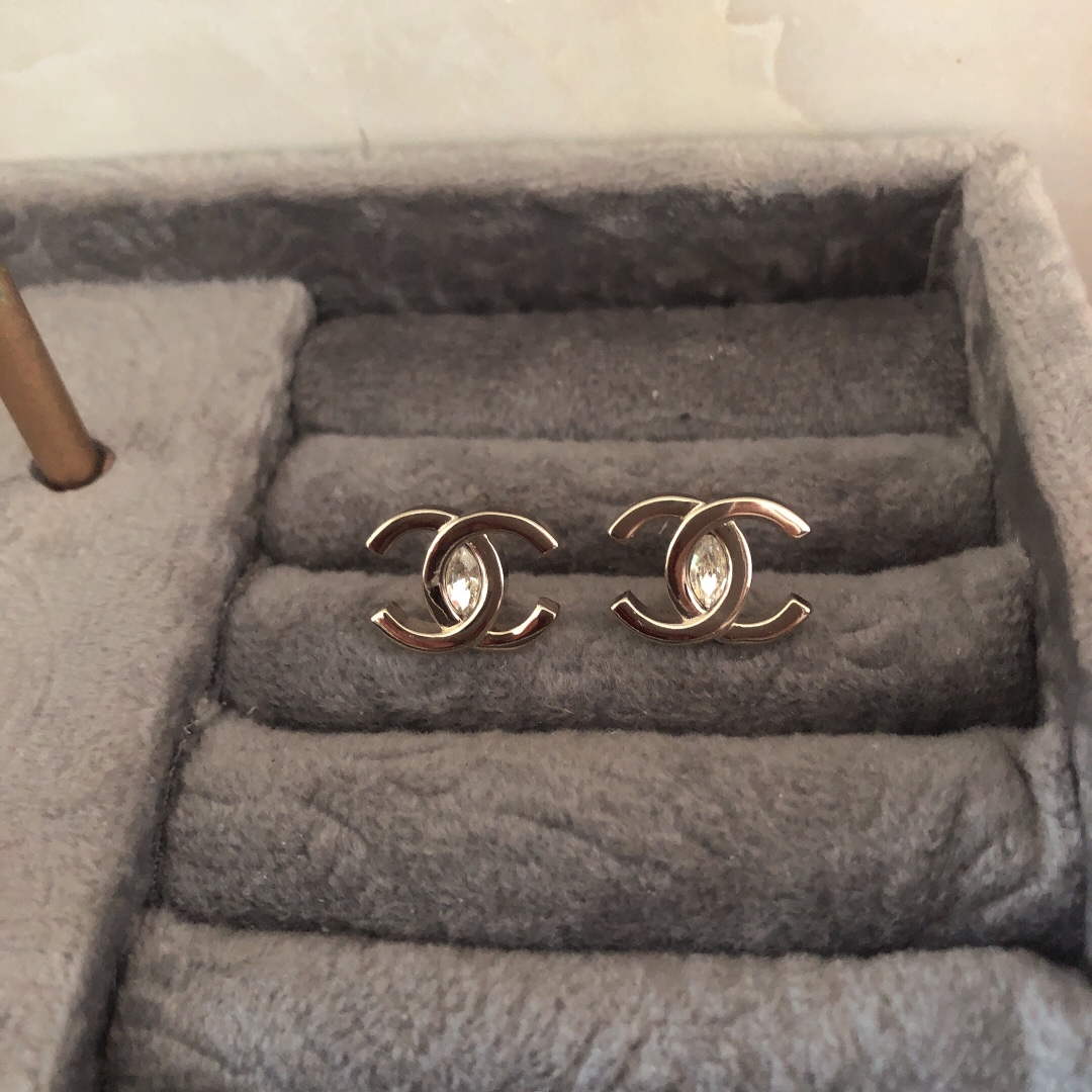 Chanel AB9540 Earring Designer Jewelry CC31722 Chanel Ab9540 Earring Designer Jewelry Cc31722