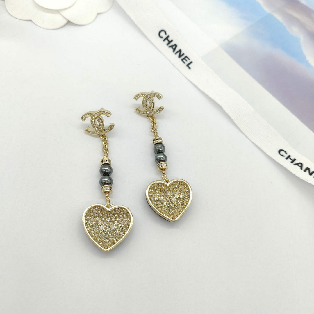 Chanel AB9540 Earring Designer Jewelry CC31727 Chanel Ab9540 Earring Designer Jewelry Cc31727