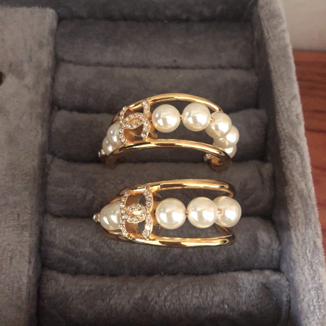 Chanel AB9540 Earring Designer Jewelry CC31729 Chanel Ab9540 Earring Designer Jewelry Cc31729