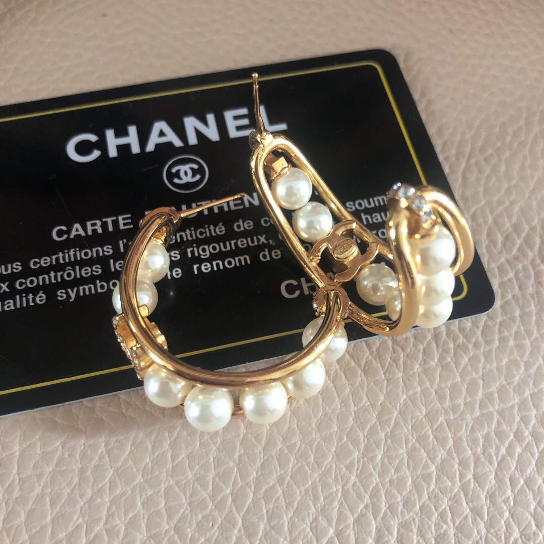 Chanel AB9540 Earring Designer Jewelry CC31729 Chanel Ab9540 Earring Designer Jewelry Cc31729