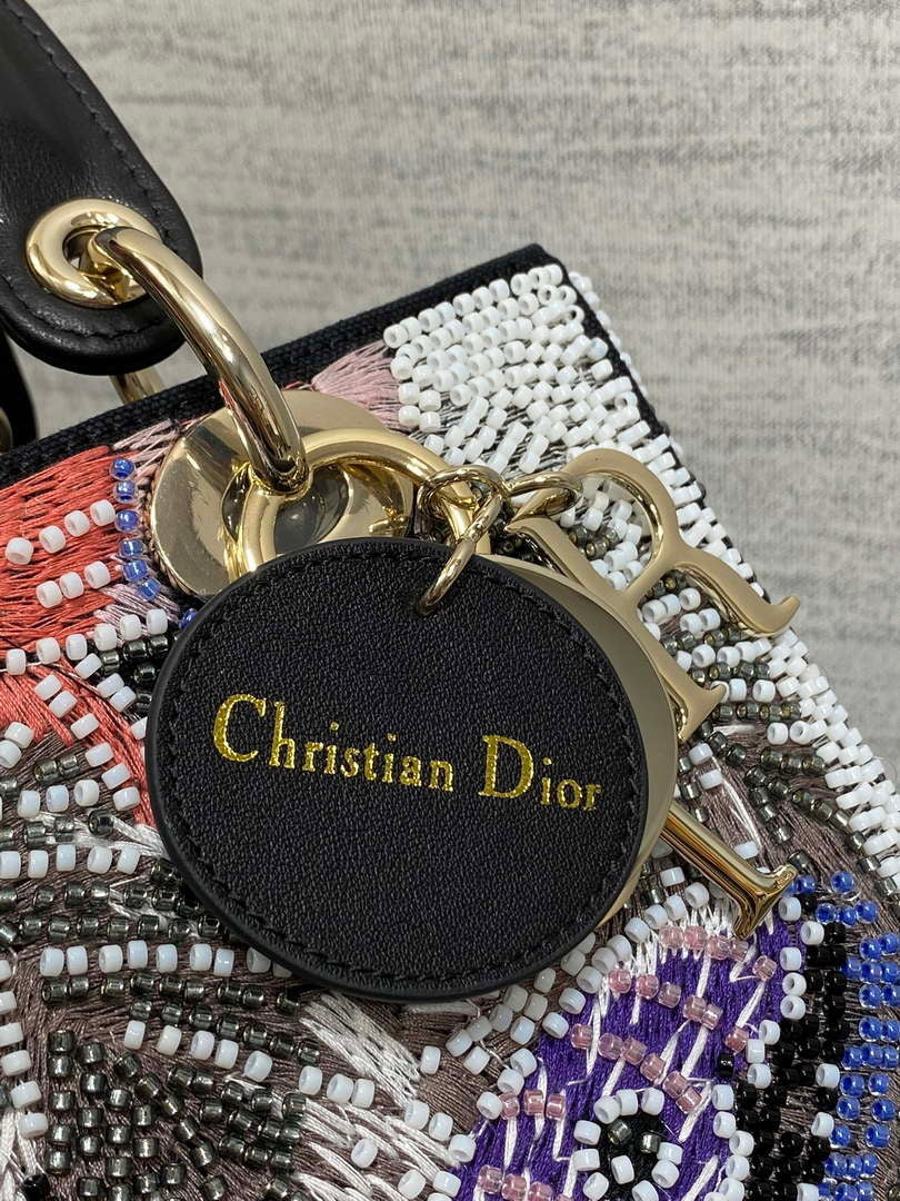 Dior M0565 Medium Lady D-Lite beaded Embroidery M1087