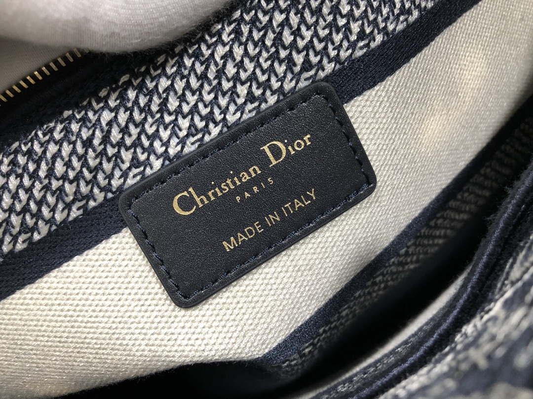 Dior M0566 Large Lady D-Lite Gray de Jouy Embroidery M1056 Dior M0566 Large Lady D Lite Gray De Jouy Embroidery M1056
