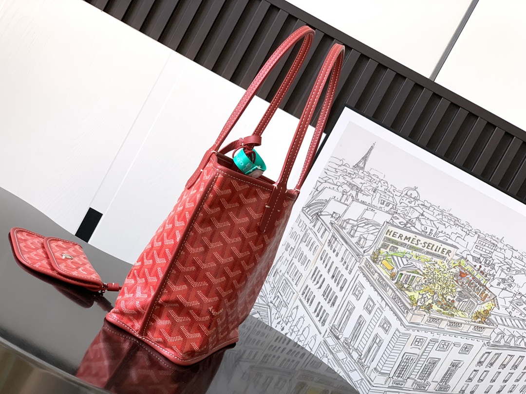 Goyard ANJOUSMINCG07TY07P Anjou Mini Bag Red