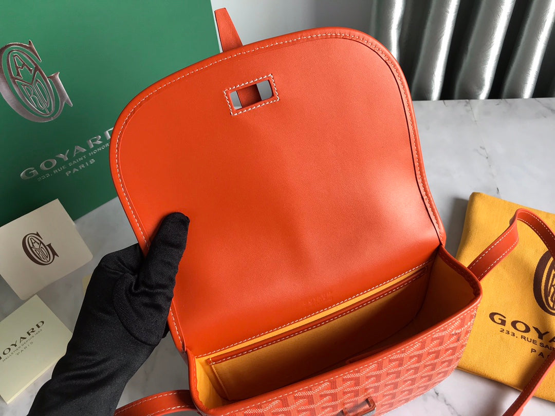 Goyard BELVE3PMLTY07CG07P Belvédère small bag Orange