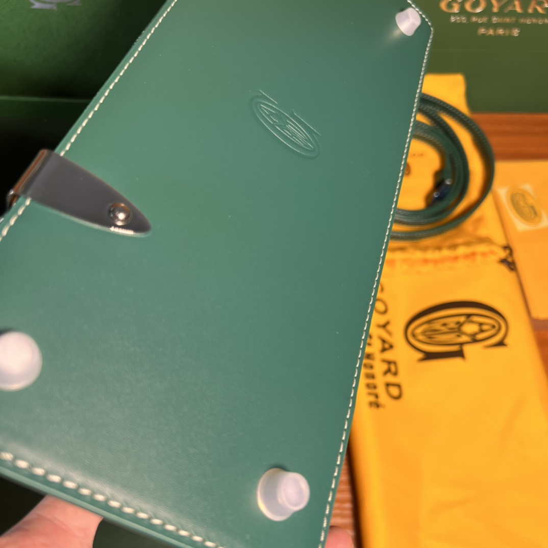Goyard Sac Saigon Pm Bag BPMLTY07CL07P Green Goyard Sac Saigon Pm Bag Bpmlty07Cl07P Green