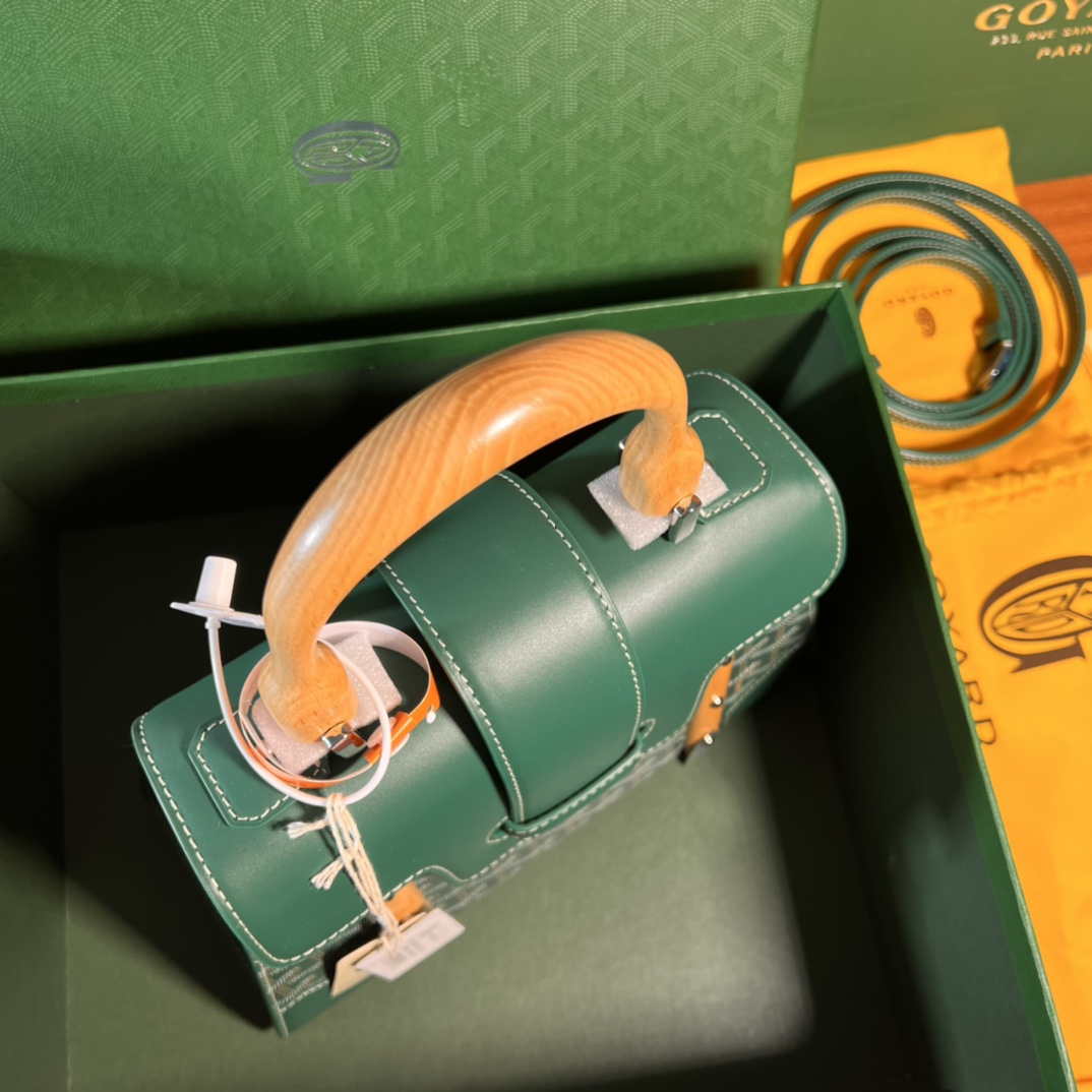Goyard Sac Saigon Pm Bag BPMLTY07CL07P Green Goyard Sac Saigon Pm Bag Bpmlty07Cl07P Green