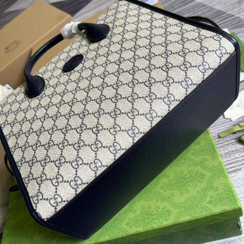 Gucci 659983 GG Small Tote Bag Black