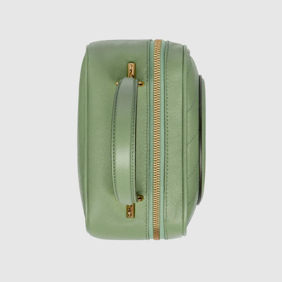 Gucci 744434 Gucci Blondie top handle bag Light green leather