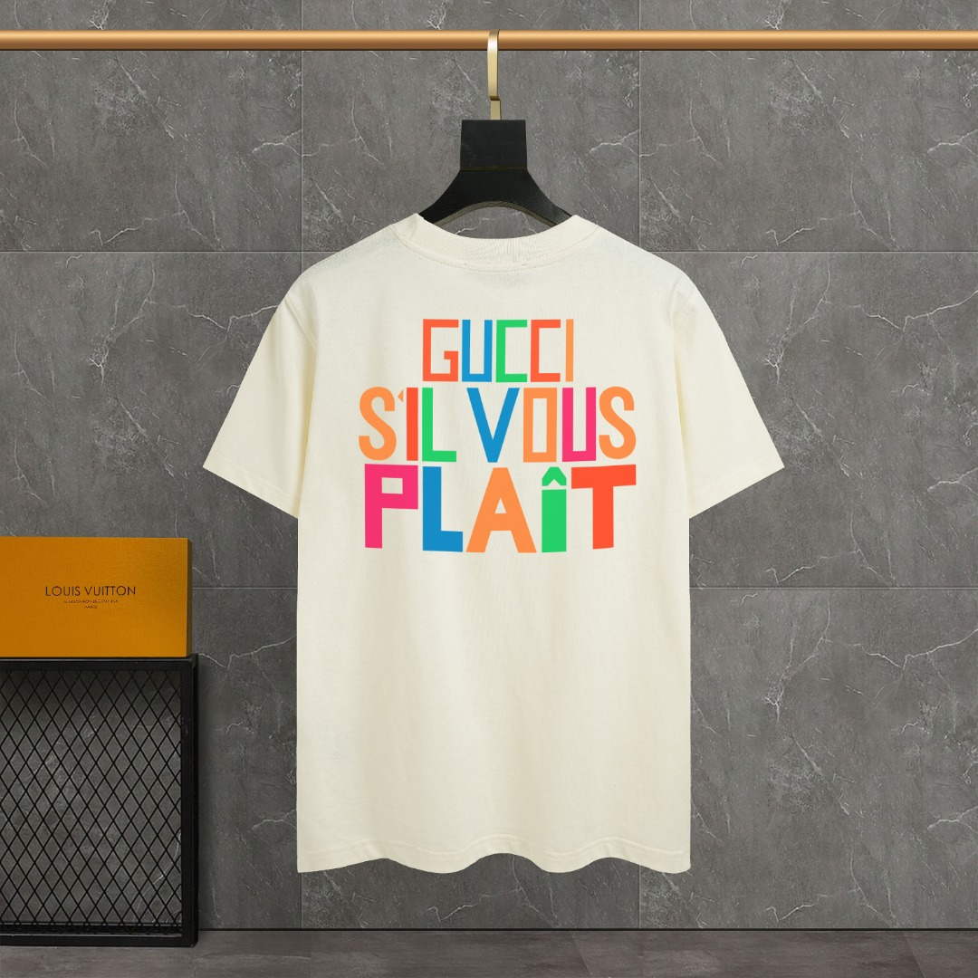 Gucci Men’s Women’s Short Sleeve T-shirt G66802