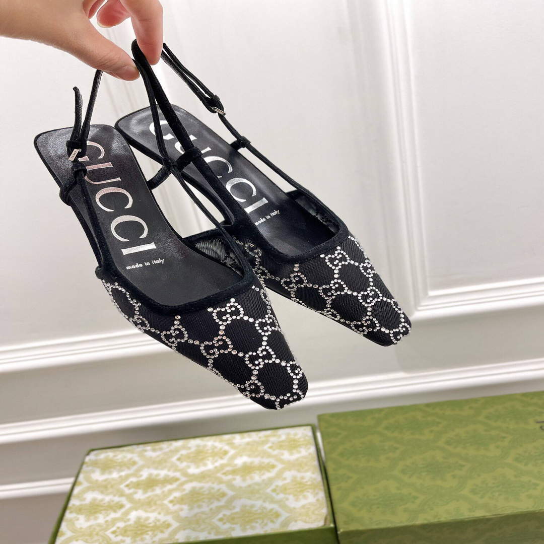 Gucci Women’s Slippers Designer Gucci Sandals Flats Shoes G812502