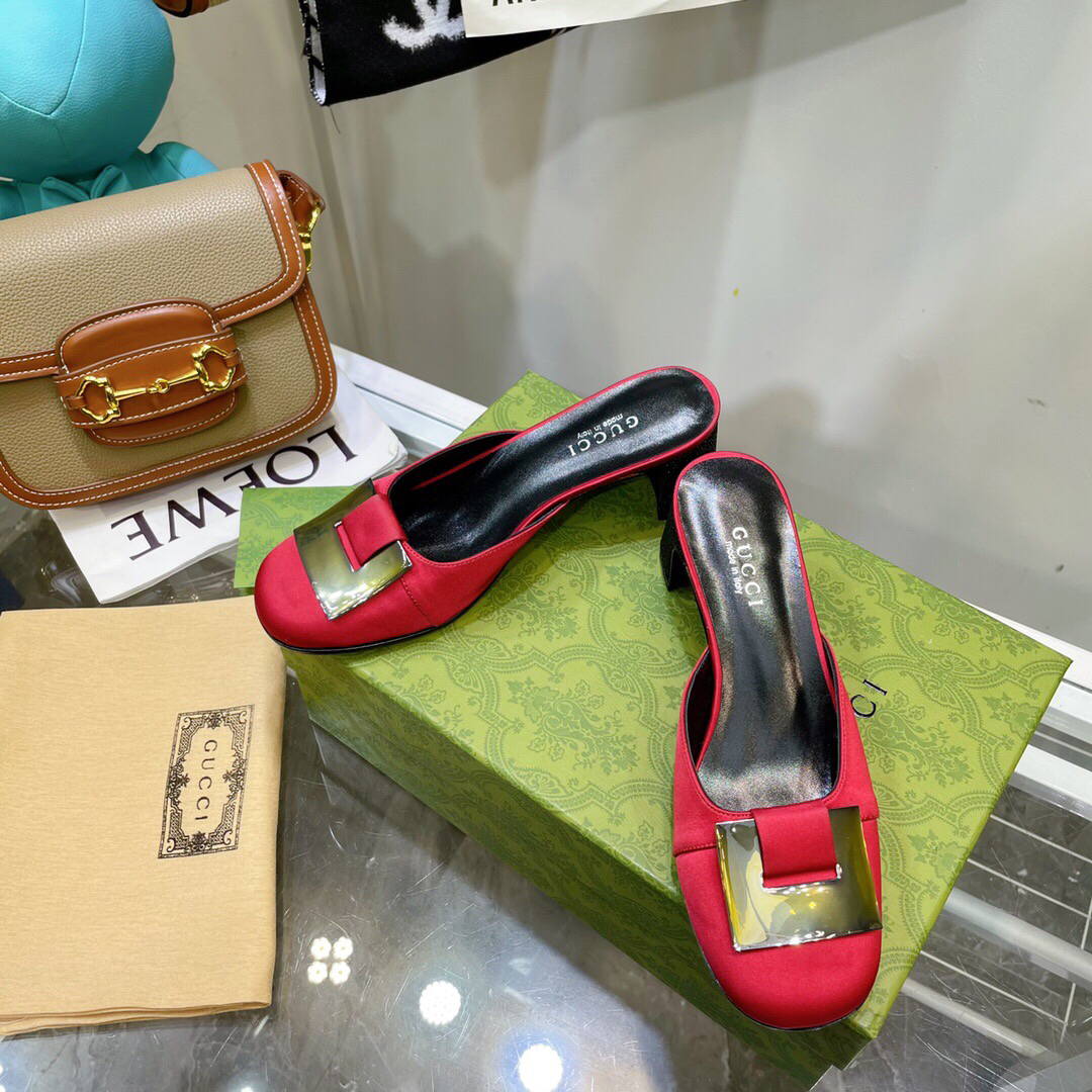 Gucci Women’s Slippers Designer Gucci Sandals Flats Shoes G81273