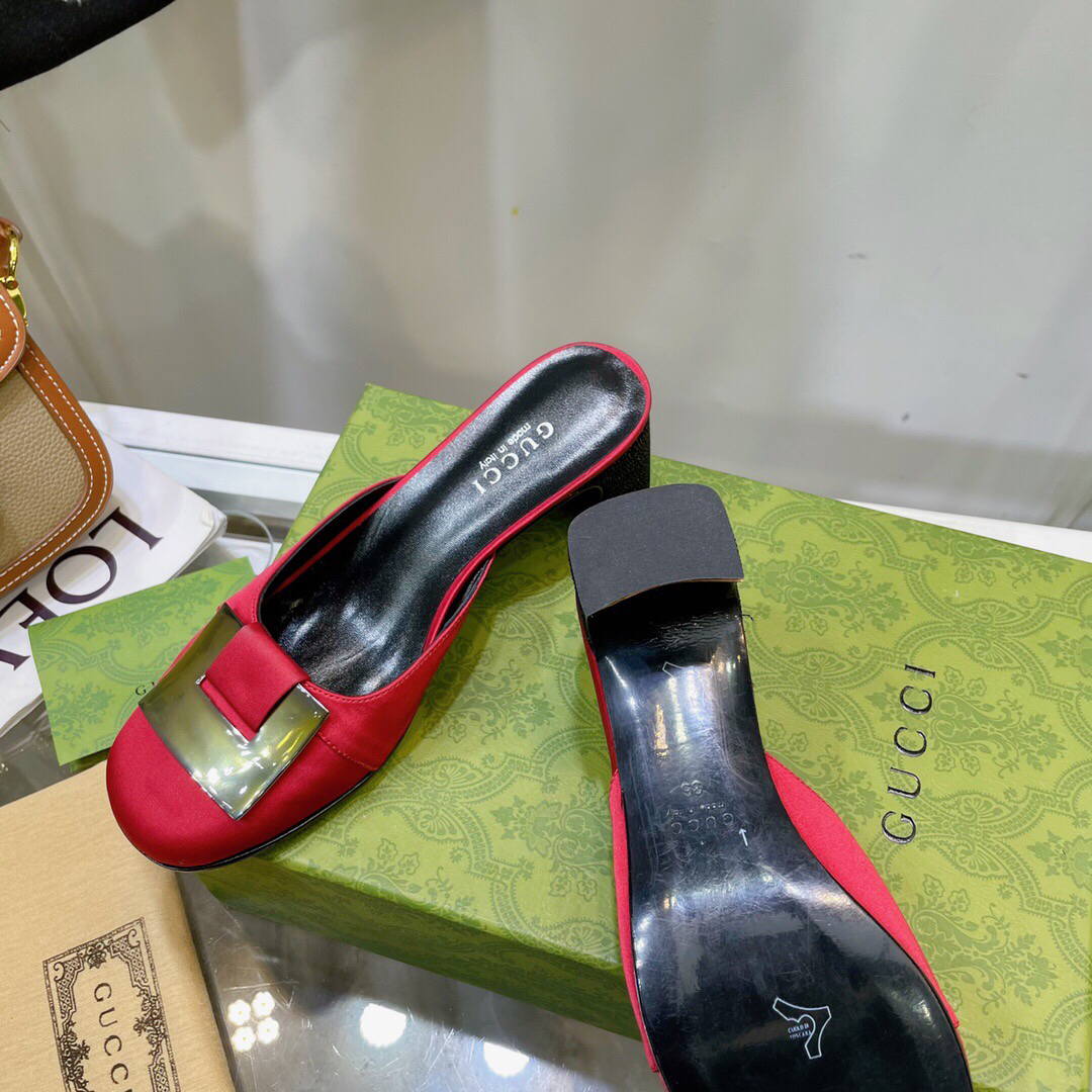 Gucci Women’s Slippers Designer Gucci Sandals Flats Shoes G81273