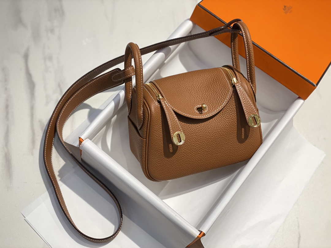 Hermes H079086 Lindy Mini Bag 19cm H231934