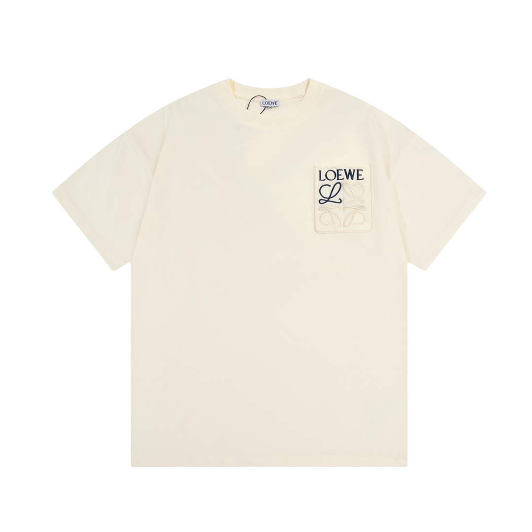 Loewe Men’s Women’s Short Sleeve T-shirt LW73203