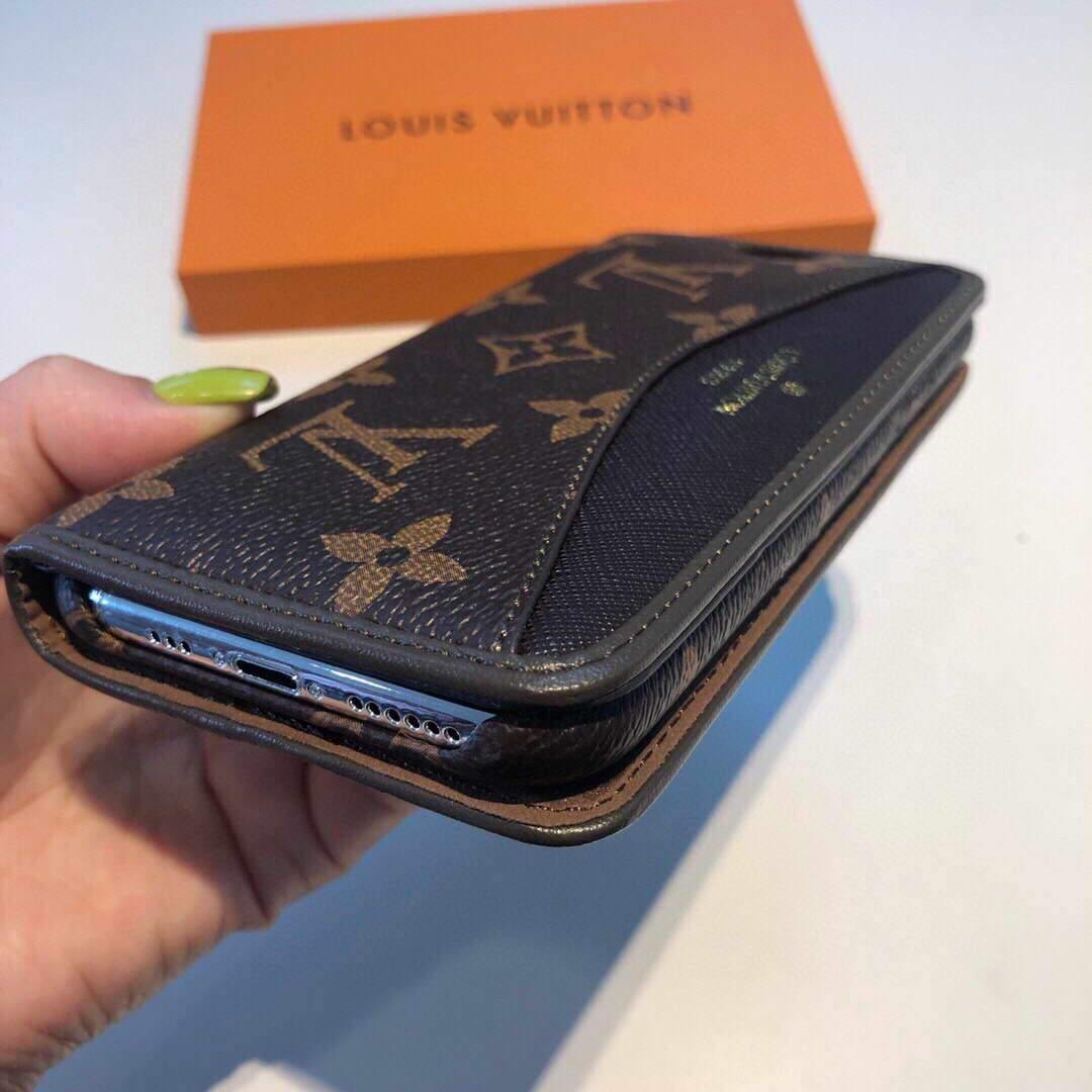 Louis Vuitton Apple Iphone Leather Premium Deluxe Phone Case Protection 10107