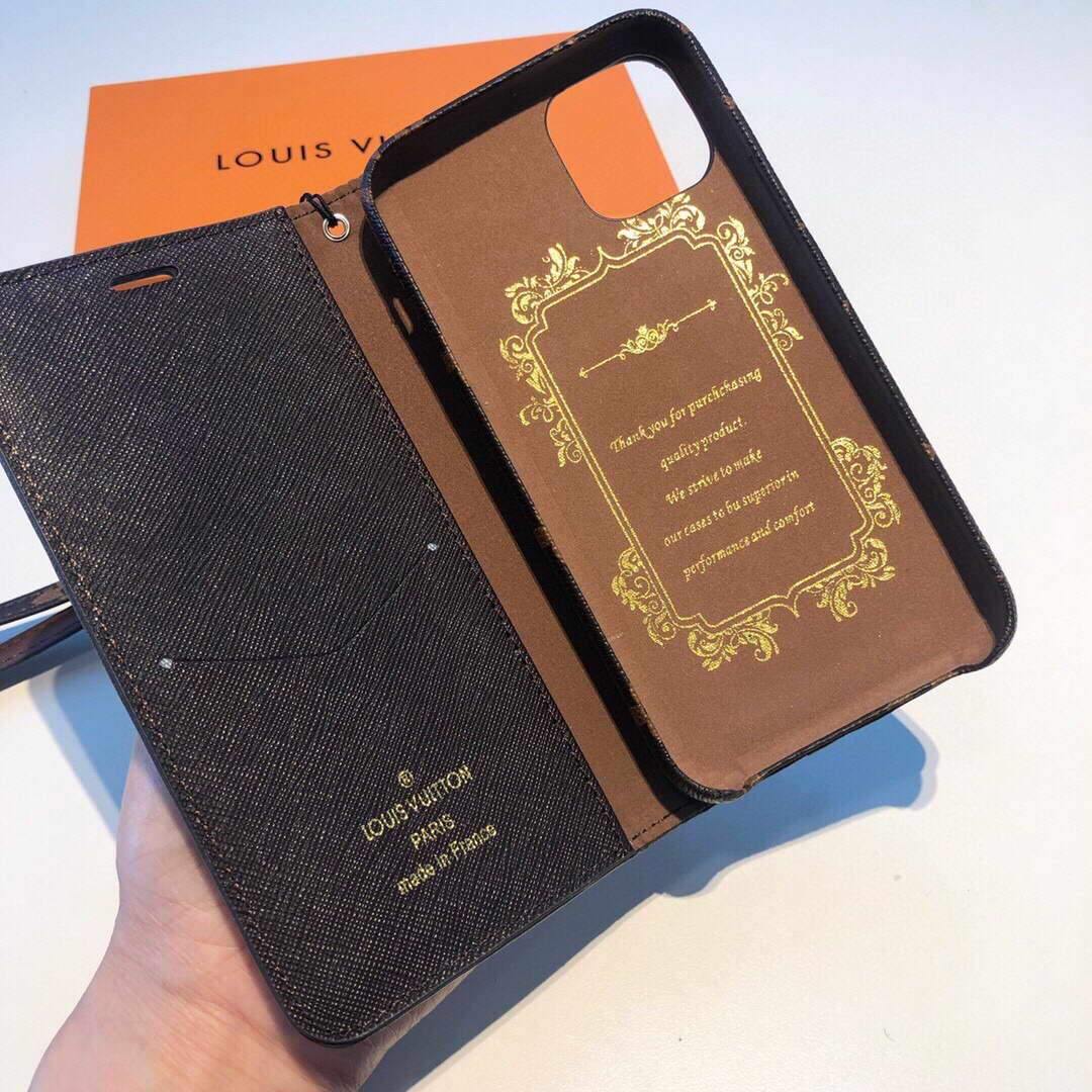 Louis Vuitton Apple Iphone Leather Premium Deluxe Phone Case Protection 10107