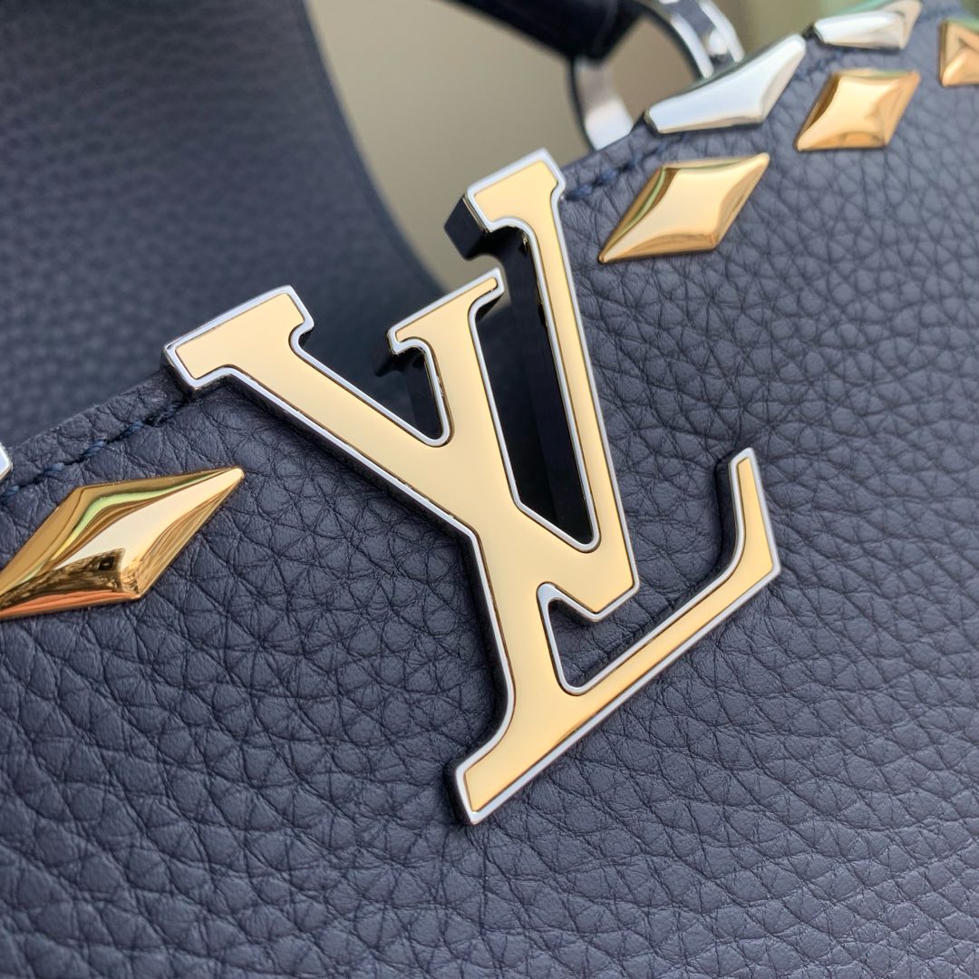 Louis Vuitton LV M12751 Capucines BB Handbag Blue Louis Vuitton Lv M12751 Capucines Bb Handbag Blue