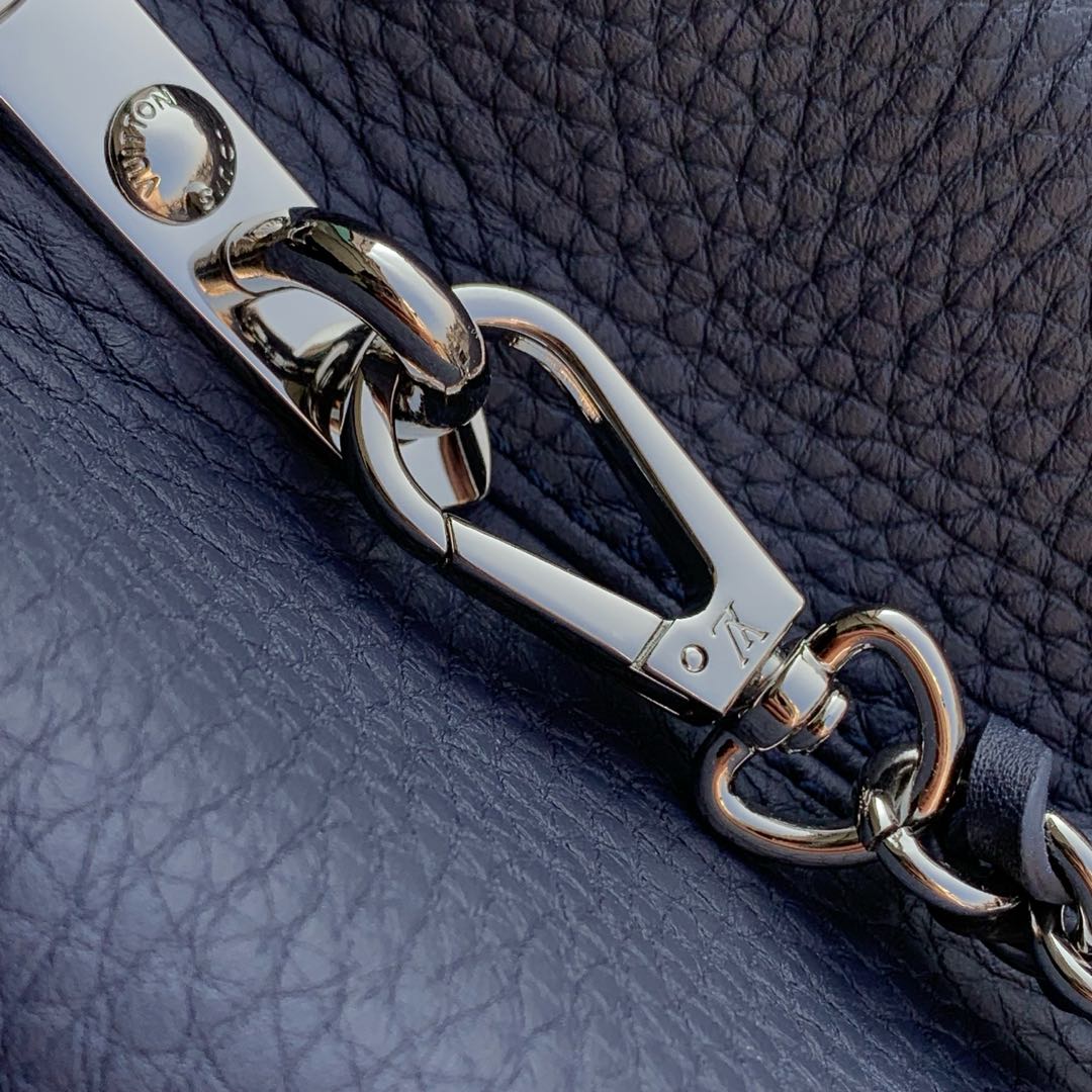 Louis Vuitton LV M12751 Capucines BB Handbag Blue Louis Vuitton Lv M12751 Capucines Bb Handbag Blue