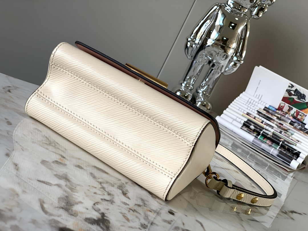 Louis Vuitton LV M20840 Twist PM Bag Epi Beige Louis Vuitton Lv M20840 Twist Pm Bag Epi Beige
