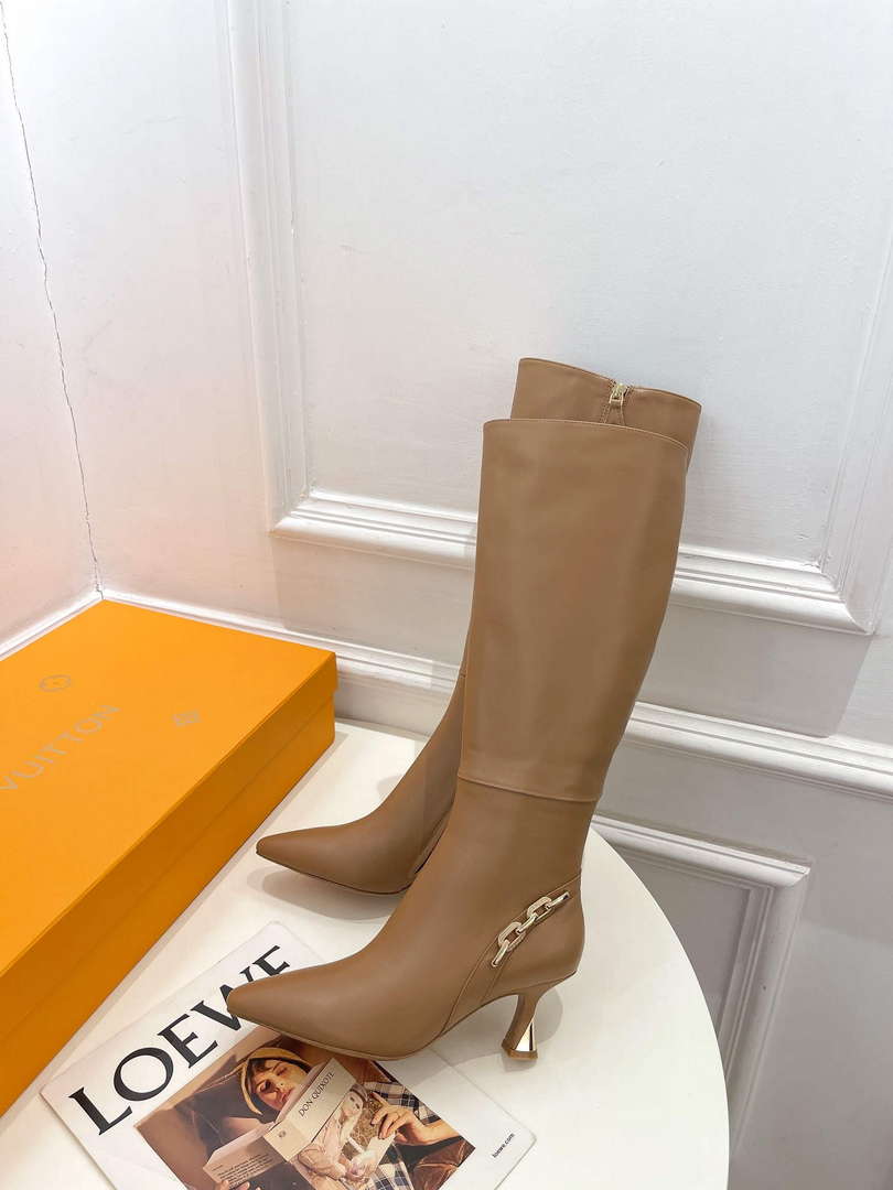 LV 1ACAKQ Louis Vuitton Women’s Shoes Sparkle High Boots L75207