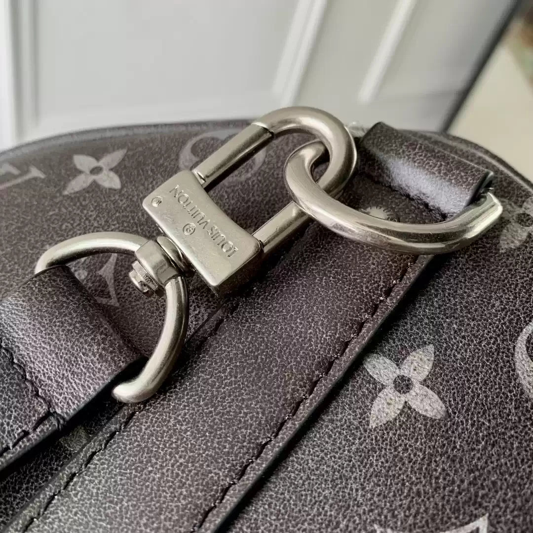 LV M11596 Louis Vuitton Keepall Bandoulière 50 Autres Cuirs Monogram Black