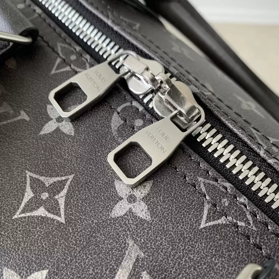 LV M11596 Louis Vuitton Keepall Bandoulière 50 Autres Cuirs Monogram Black