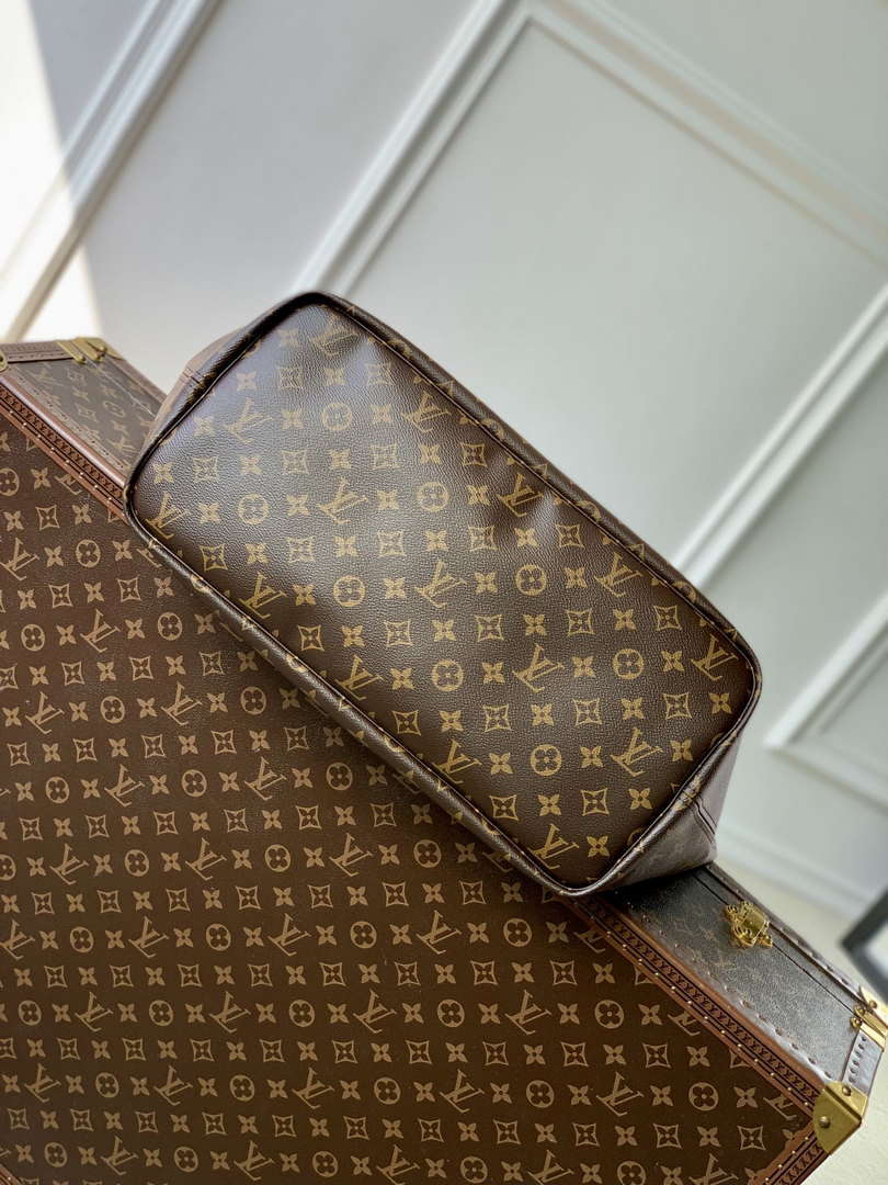 LV M11948 Louis Vuitton Reversible Neverfull Bandoulière Inside Out GM Handbag Gray