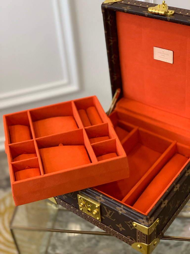 LV M20040 Louis Vuitton M13513 Jewelry Box Monogram Orange