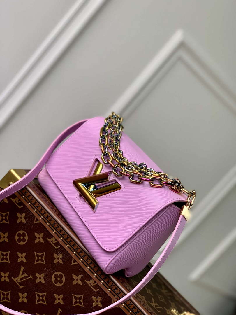 LV M22098 Louis Vuitton Twist PM Epi Leather Lilas Provence Violet