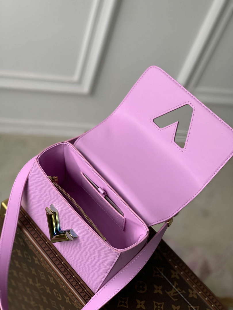 LV M22098 Louis Vuitton Twist PM Epi Leather Lilas Provence Violet