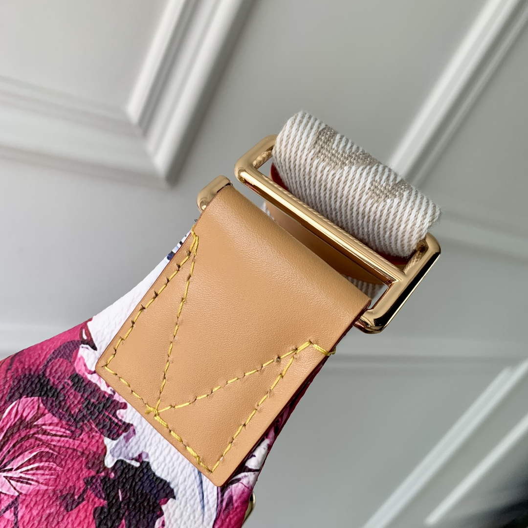 LV M24987 Louis Vuitton Rush Bumbag Pink Lv M24987 Louis Vuitton Rush Bumbag Pink