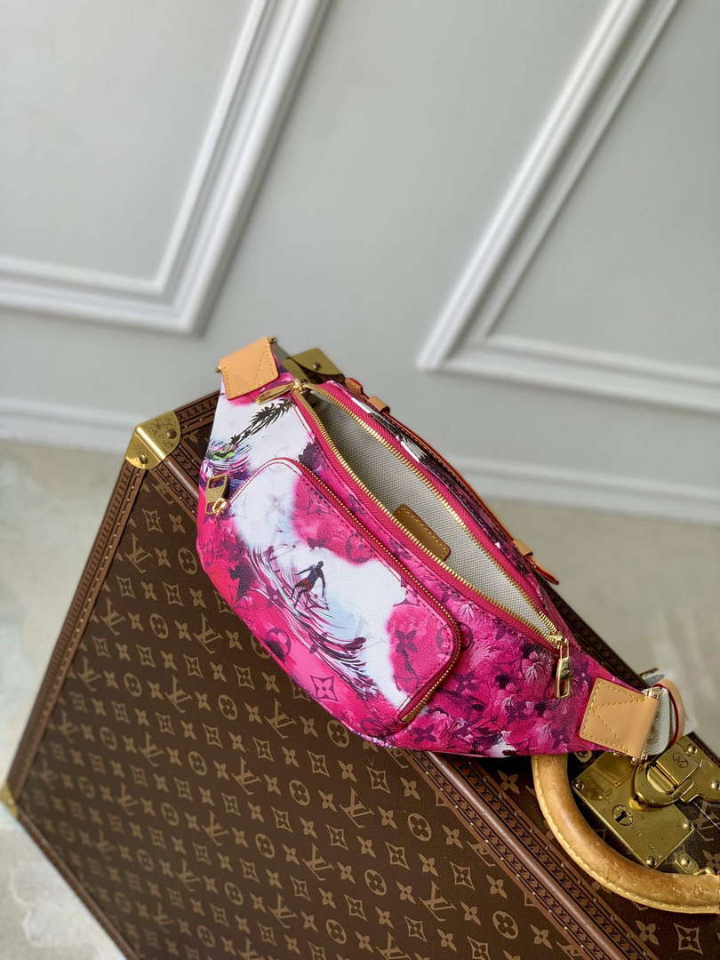 LV M24987 Louis Vuitton Rush Bumbag Pink Lv M24987 Louis Vuitton Rush Bumbag Pink