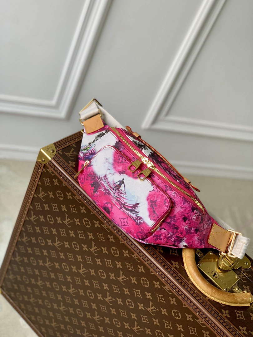 LV M24987 Louis Vuitton Rush Bumbag Pink Lv M24987 Louis Vuitton Rush Bumbag Pink